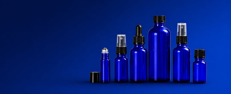 Blue Glass Bottles