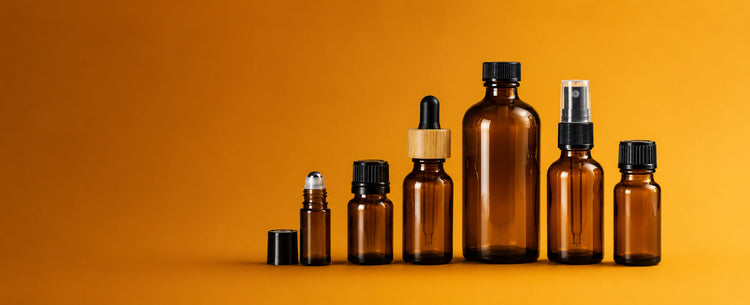 Amber Glass Bottles