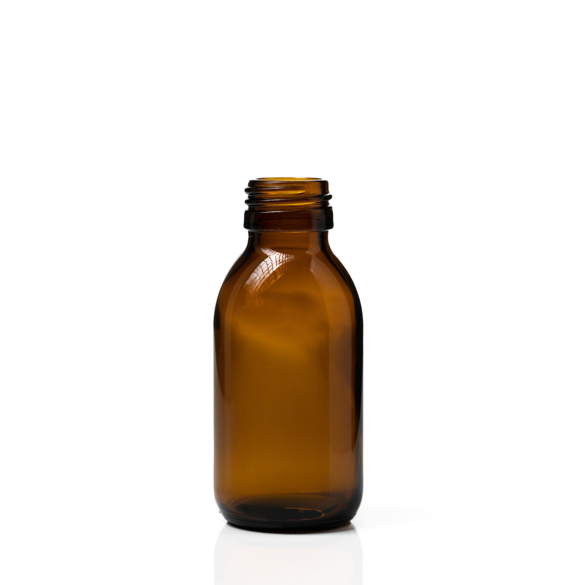 100ml Amber Syrup Bottle