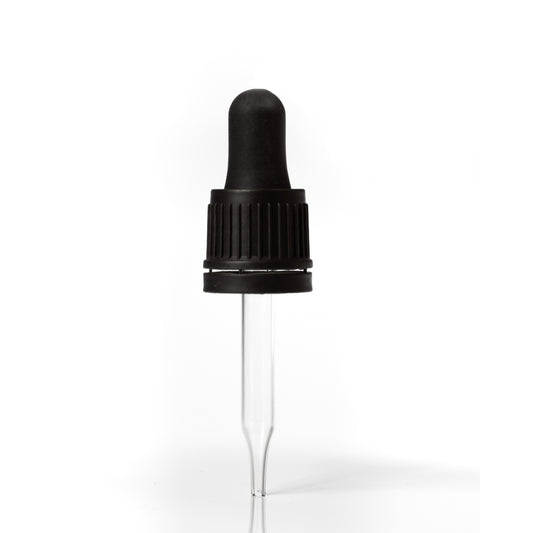 10ml Black Tamper Dropper