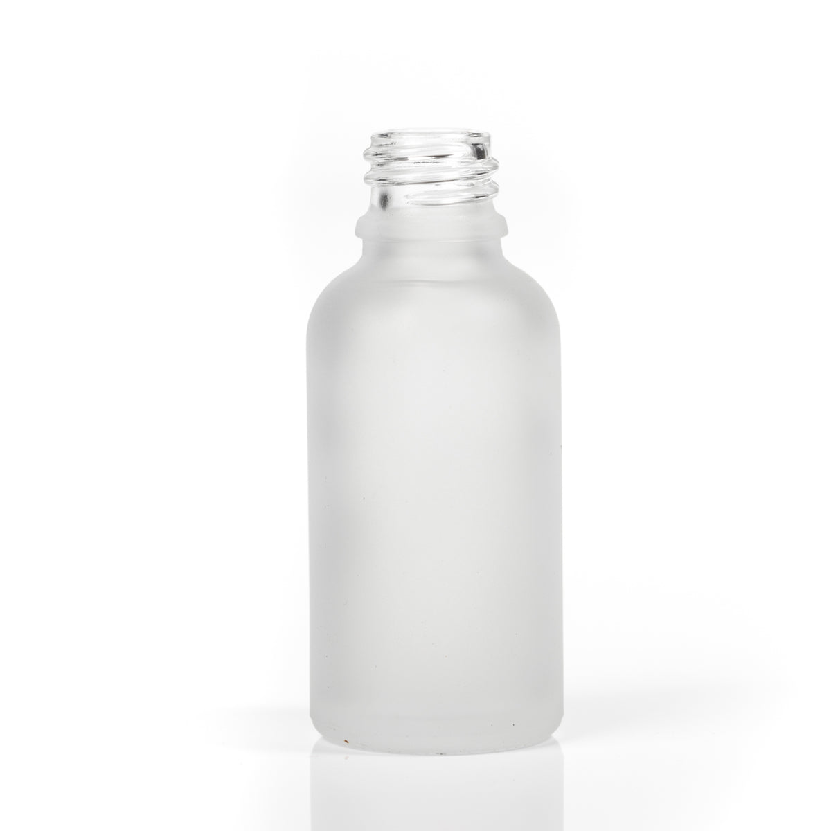 30ml Frosted Glass Bottle with No Cap Euro