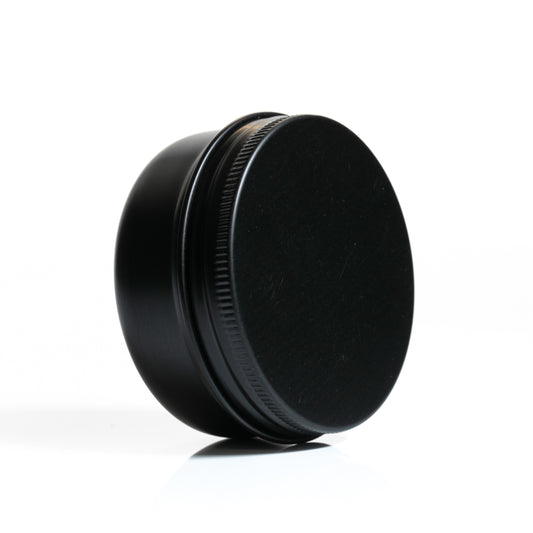 50g Black Aluminium Tin