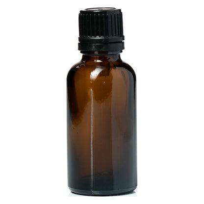 PetraPack 25ml Amber Euro Glass Bottle
