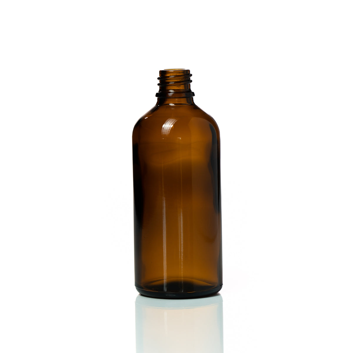 Euro 100ml Amber Glass Bottle Only