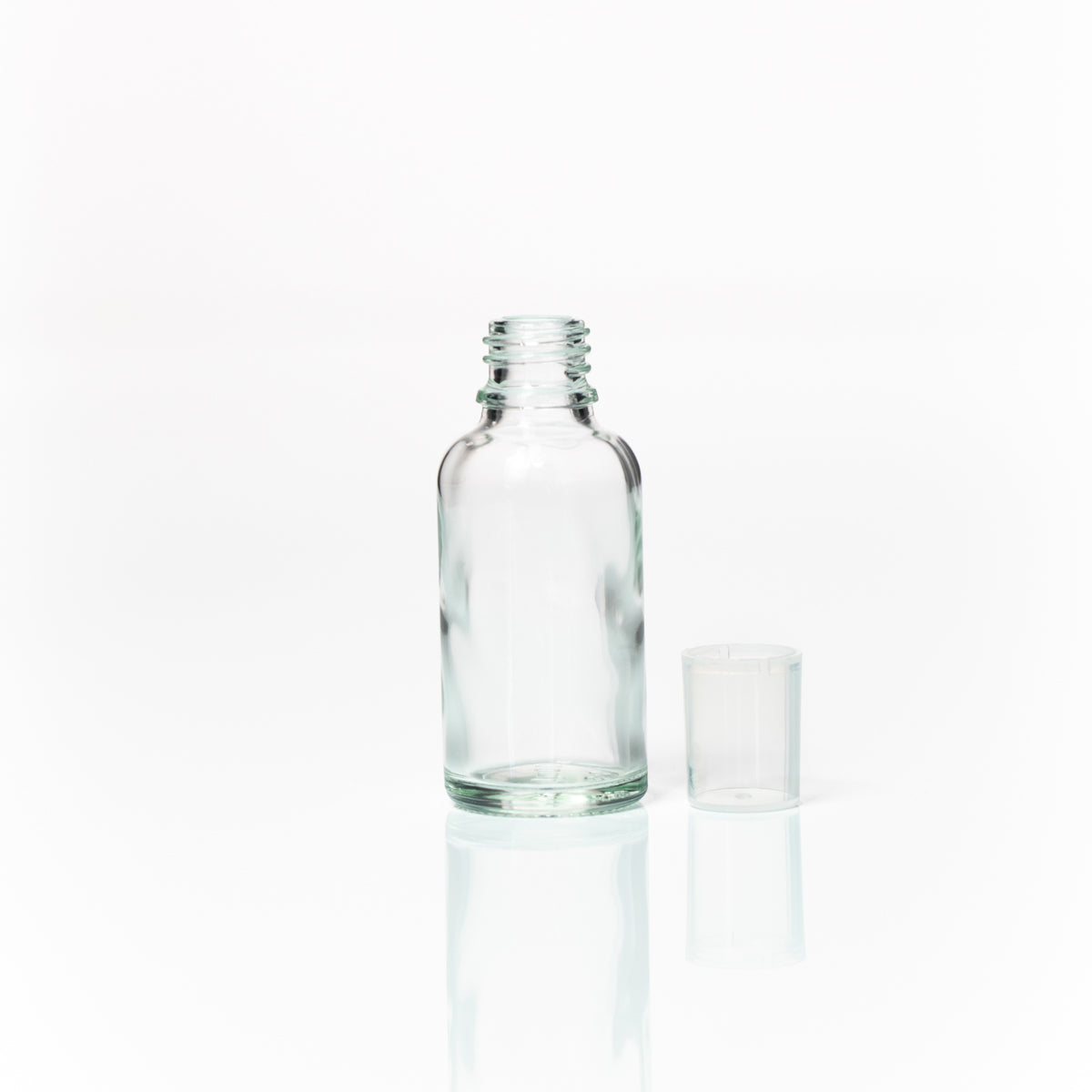 Euro 30ml Clear Glass bottle only