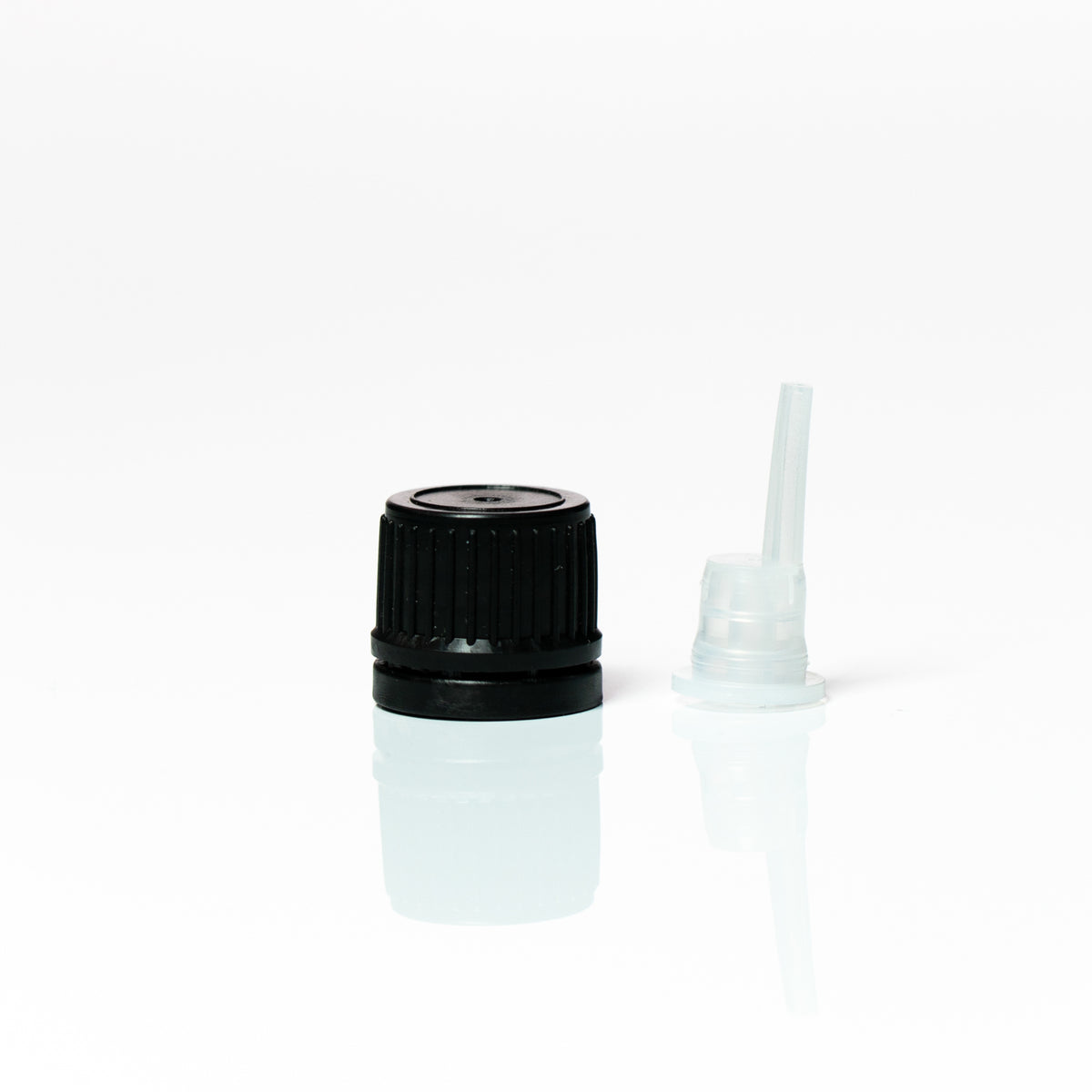 Euro Orifice Reducer Black Tamper Cap
