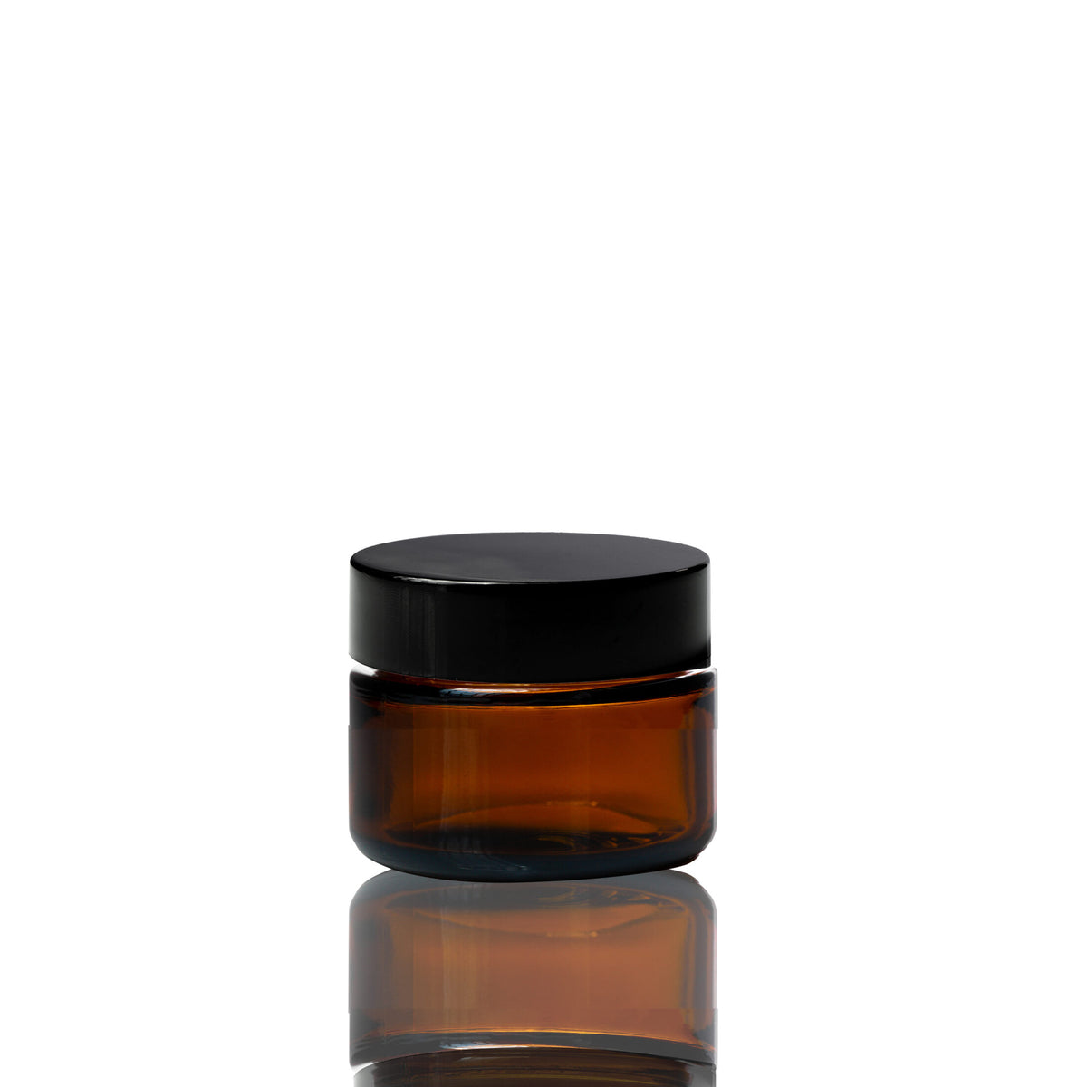 30ml Black Glass Jar Lid