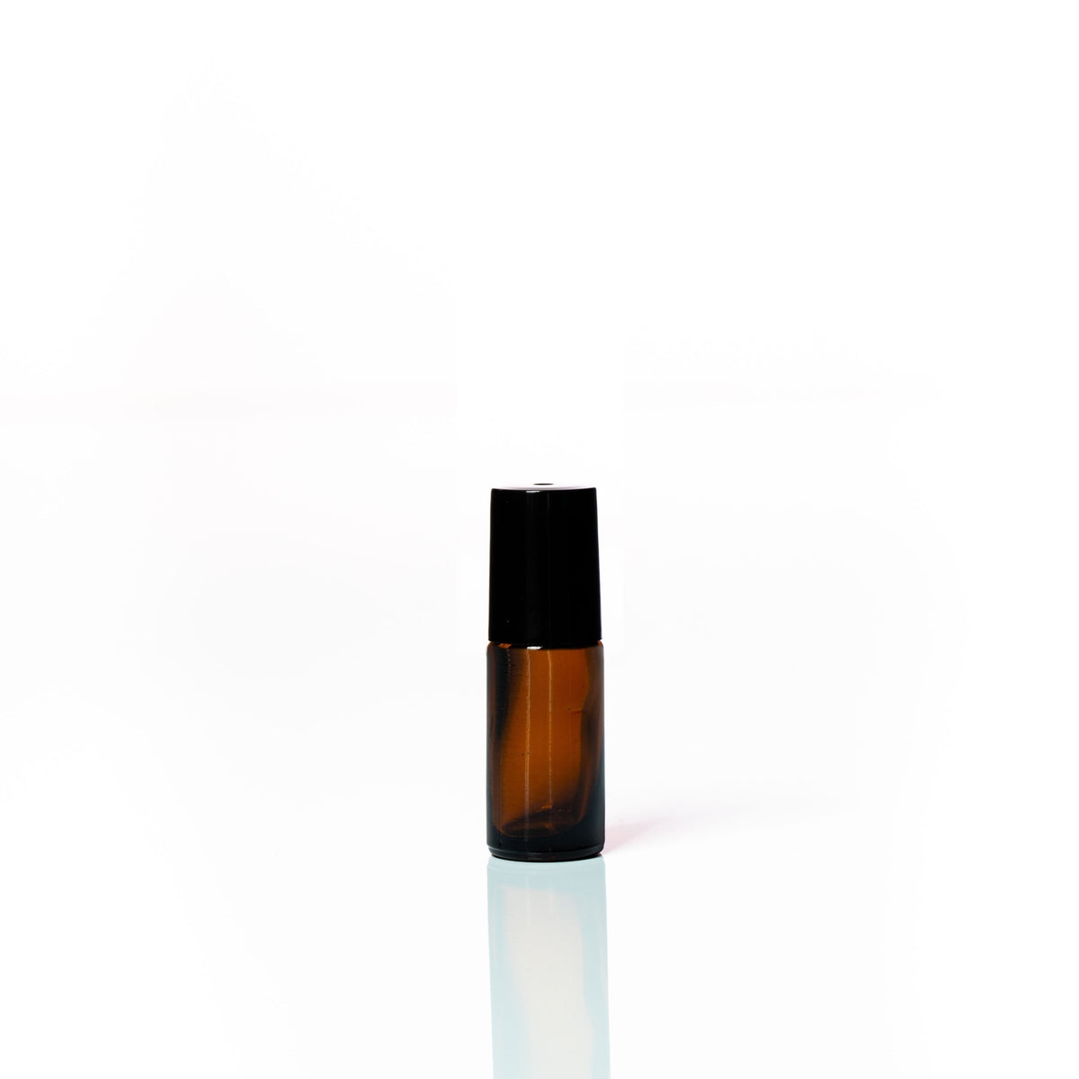 Petra 5ml Amber with Black Rollerball Cap