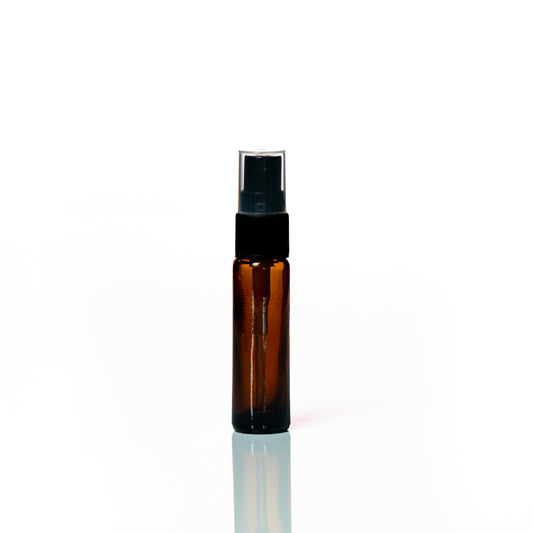 Petra 10ml Amber Glass Bottle with Micro Spray
