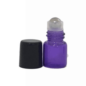 1ml Purple Roller Bottles