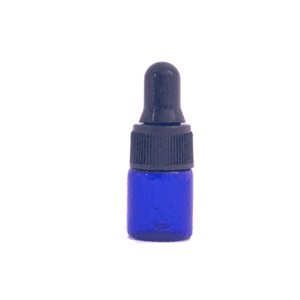 2ml Blue Glass Vial wirh Dropper