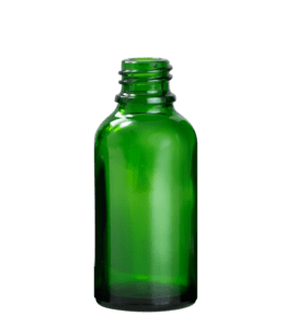 30ml Green Glass Bottle