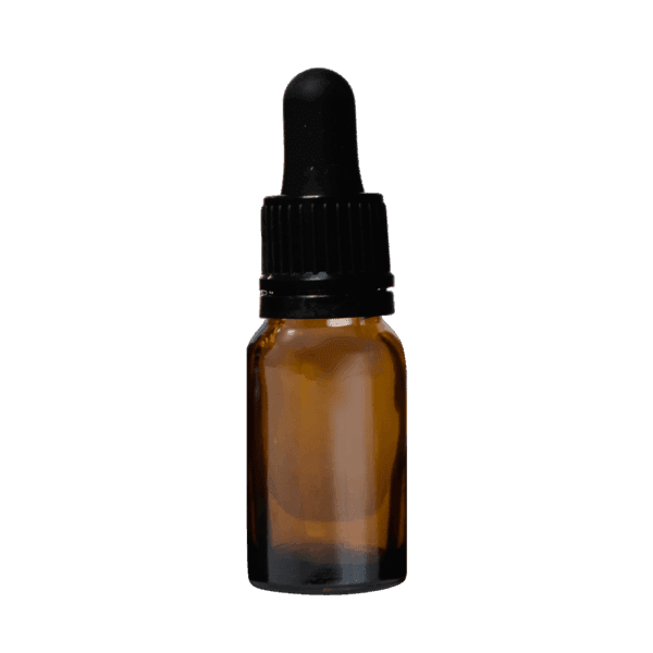 Euro 10ml Amber Bottle with Tamper Dropper