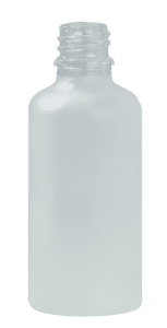 Euro 50ml Frosted Glass Bottle